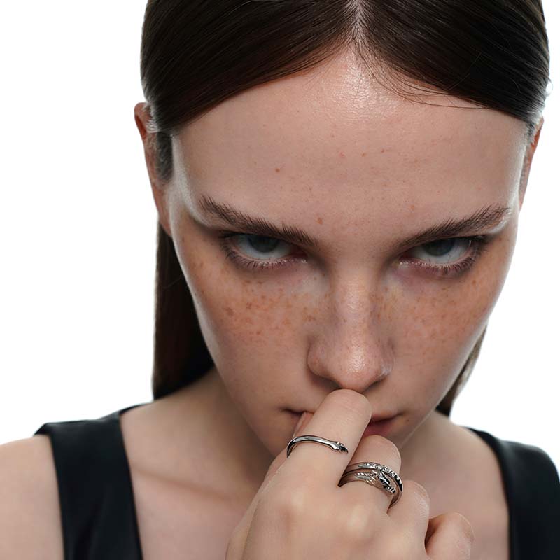 3D Dragon Double Finger Ring - Image 6
