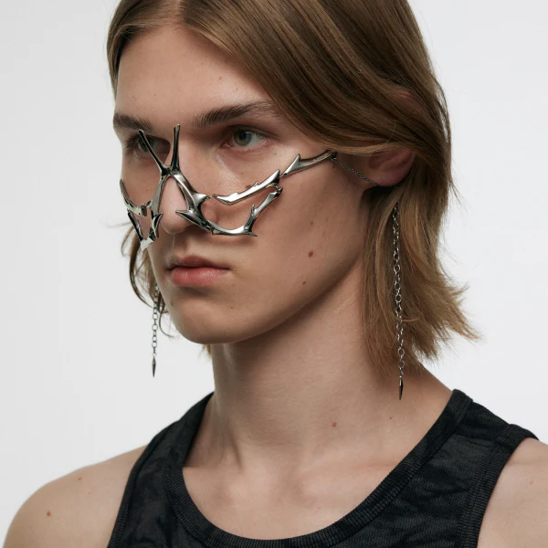 3D Flying Dove Face Jewelry - Image 4