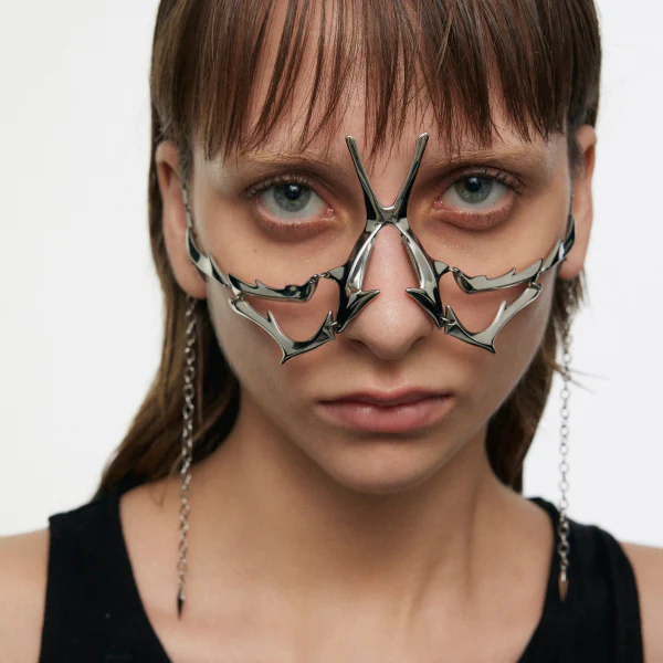 3D Flying Dove Face Jewelry - Image 5