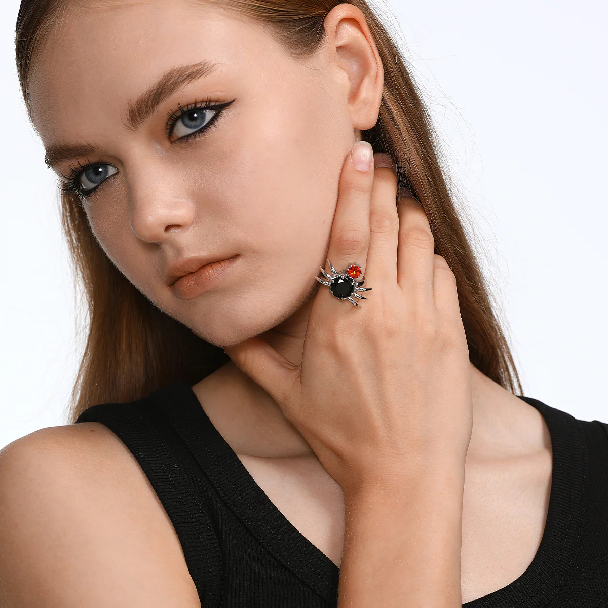 Alien Landing Mechanical Spider Ring - Image 3