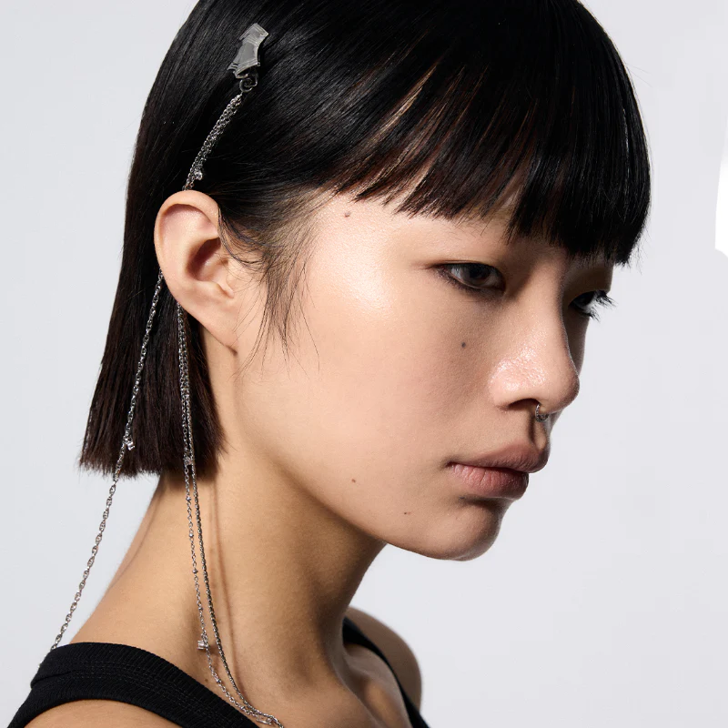 Armor Tassel Braided Hair Clip - Image 3