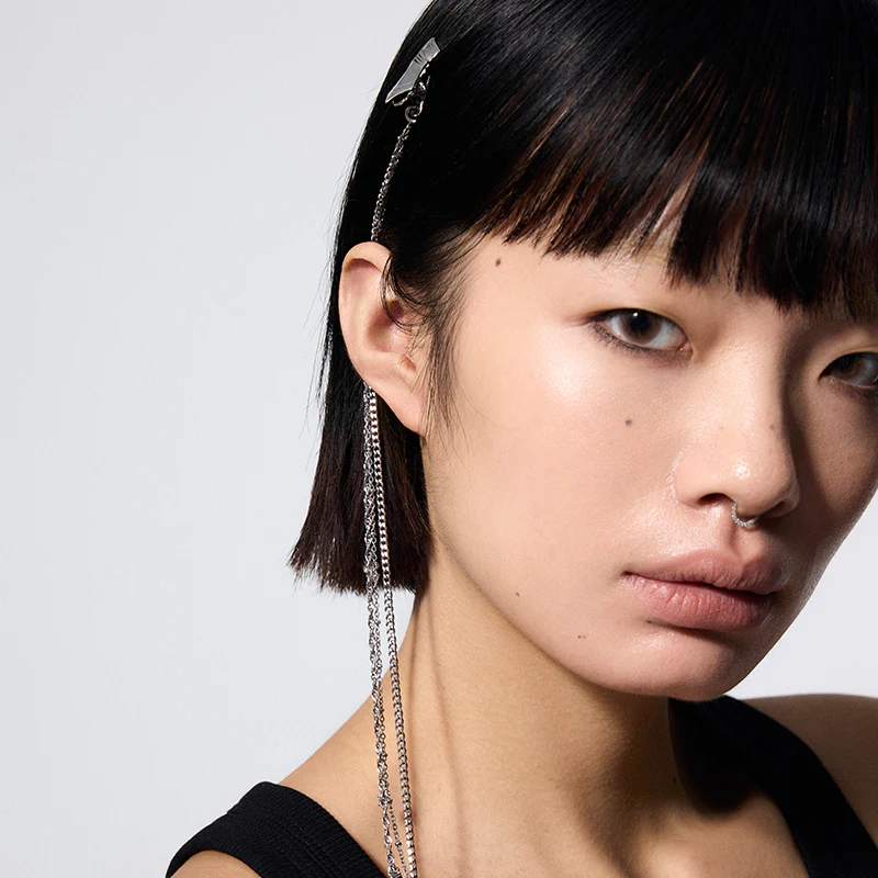 Armor Tassel Braided Hair Clip - Image 4