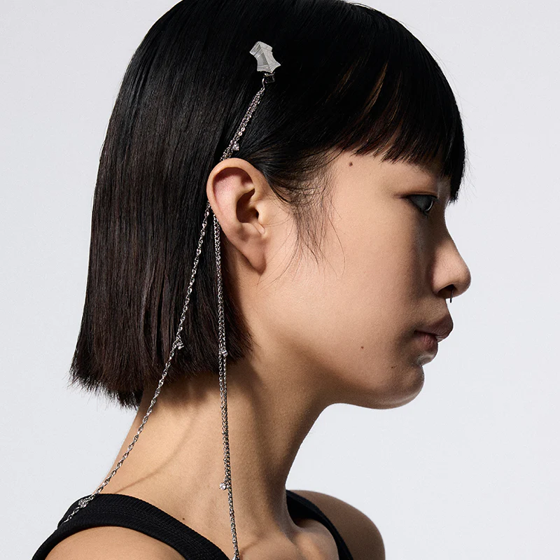 Armor Tassel Braided Hair Clip - Image 5
