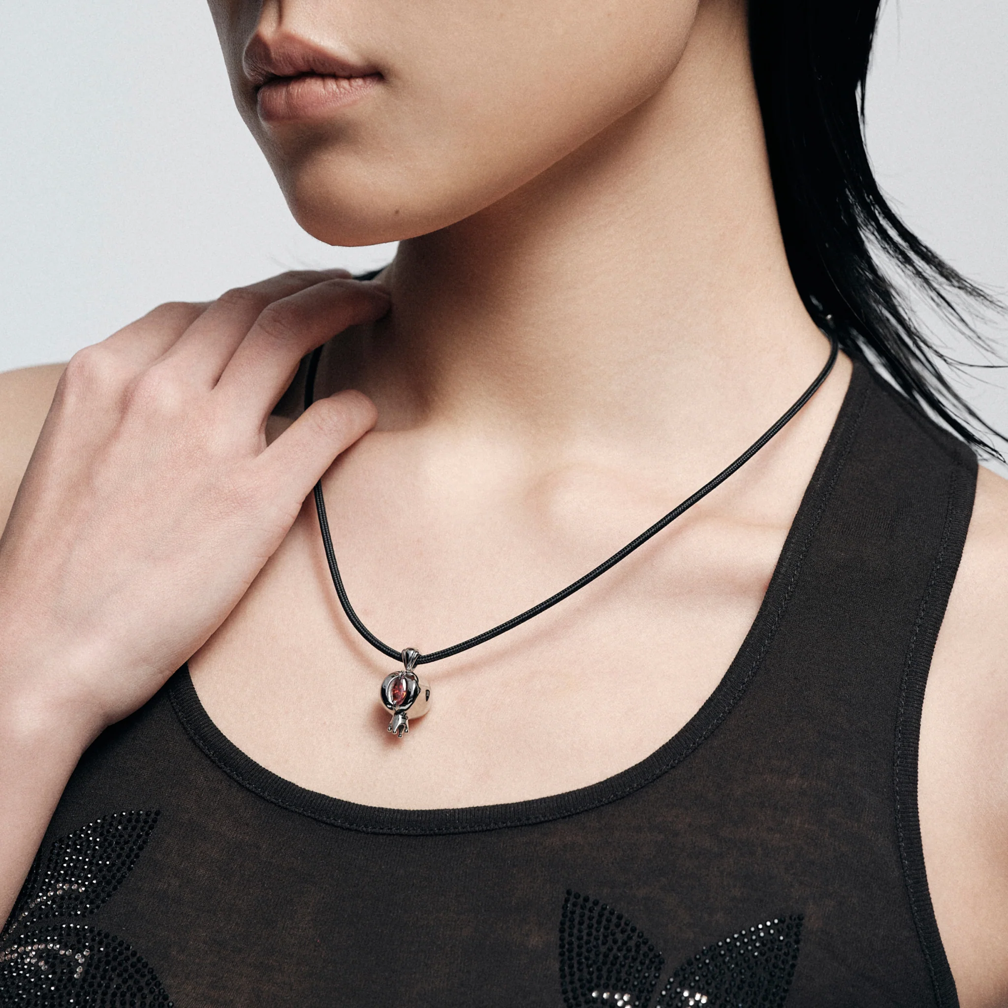 Bad Pomegranate Pendant Necklace - Image 3