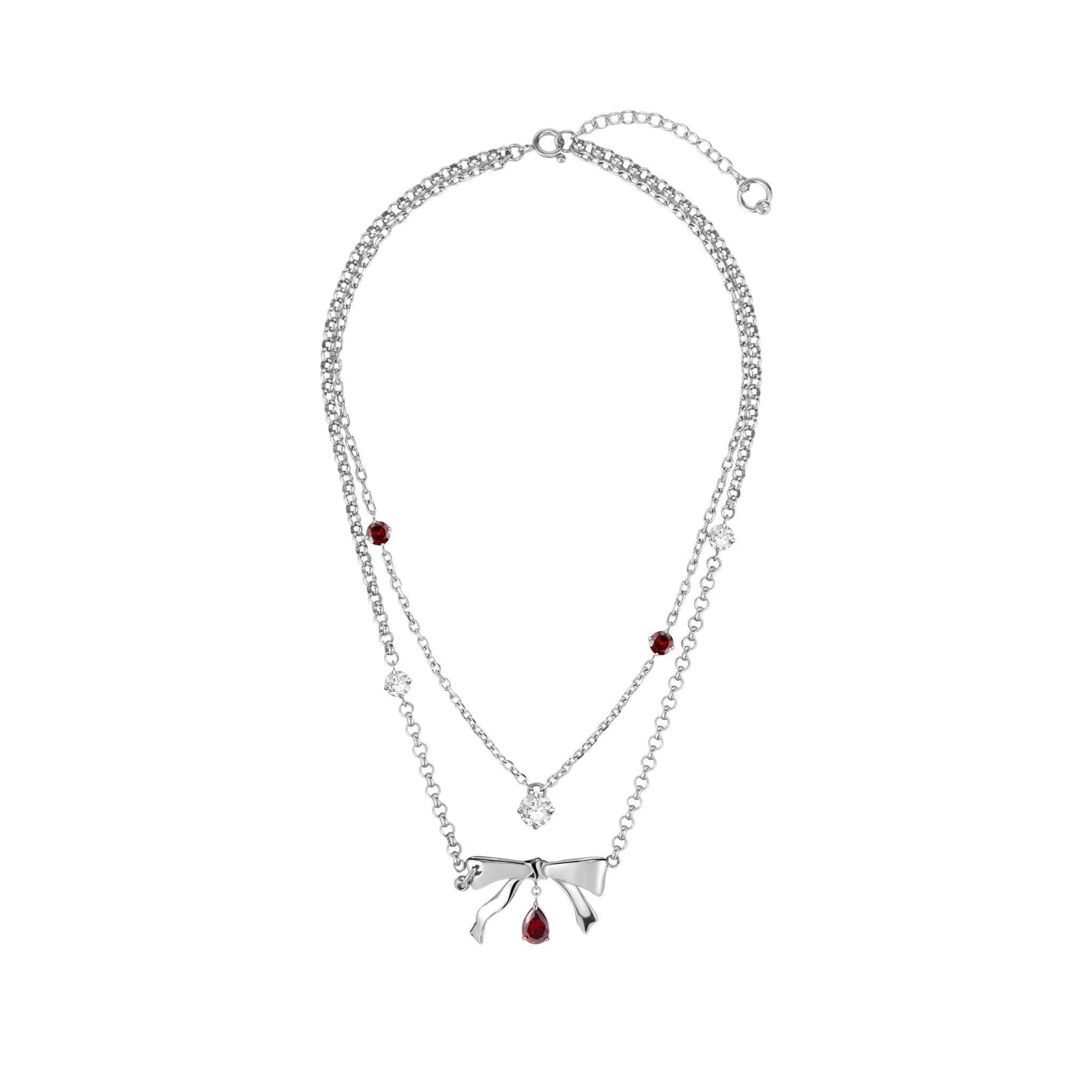 Bad Pomegranate Seed Bow Necklace - Image 5