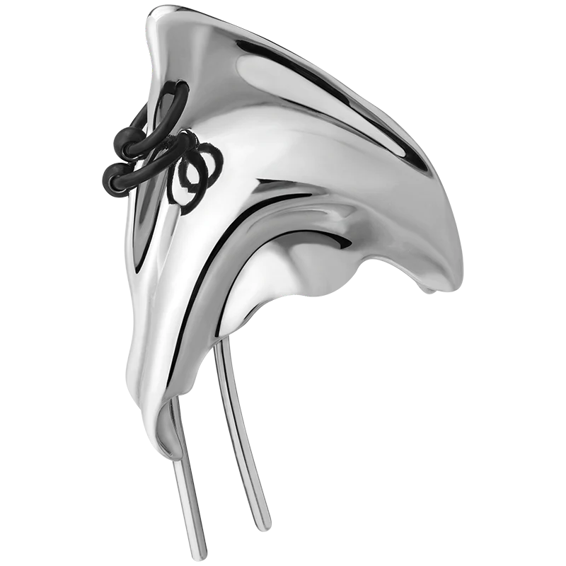 Black Gloves Witch Cat Elf Earhook - Image 5