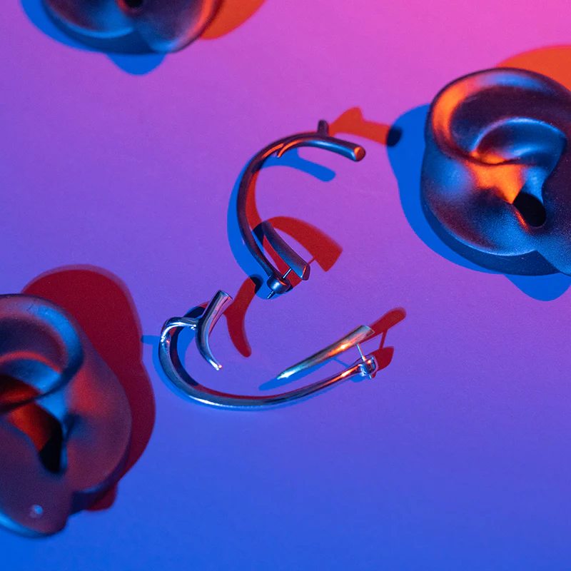 Dreamland DC mini Crescent Shape Cuff Earrings (Right) - Image 5
