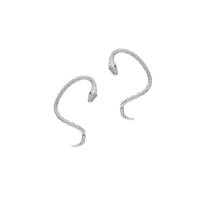 Empty Town-Snake Snake Clip Earring - Image 7