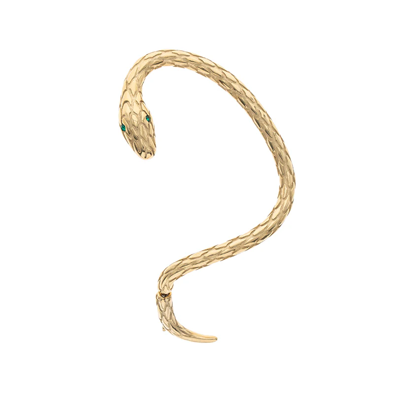 Empty Town-Snake Snake Clip Earring - Image 8