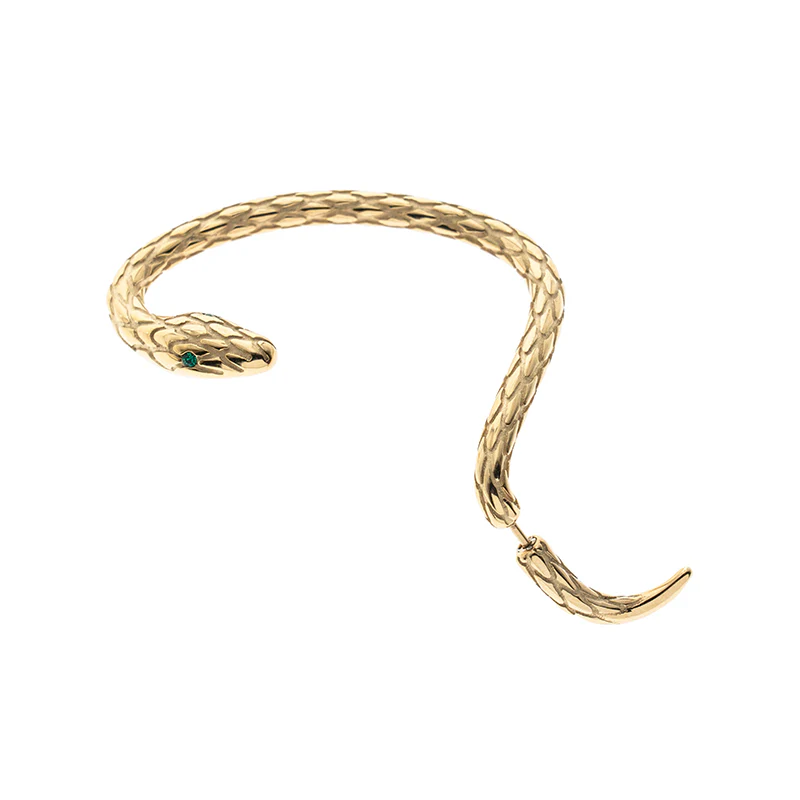 Empty Town-Snake Snake Clip Earring - Image 9
