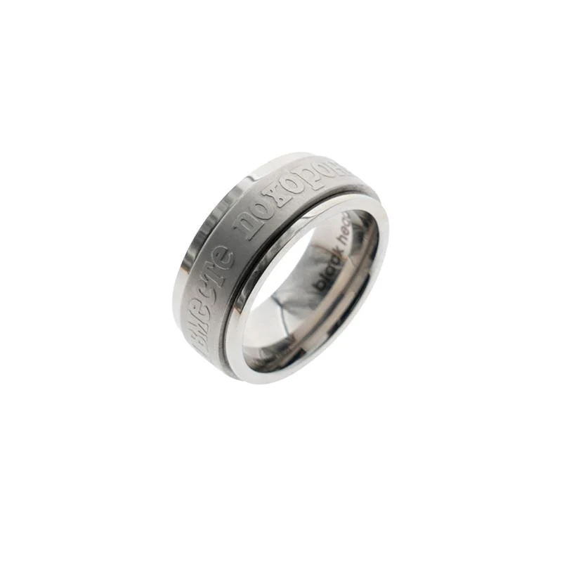 Generation π The Slogan Rotatable Russian Letter Ring - Image 8