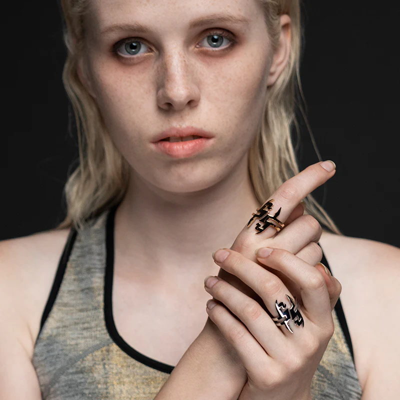The Seven Deadly Sins-Gluttony Gluttony Pattern Ring - Image 6