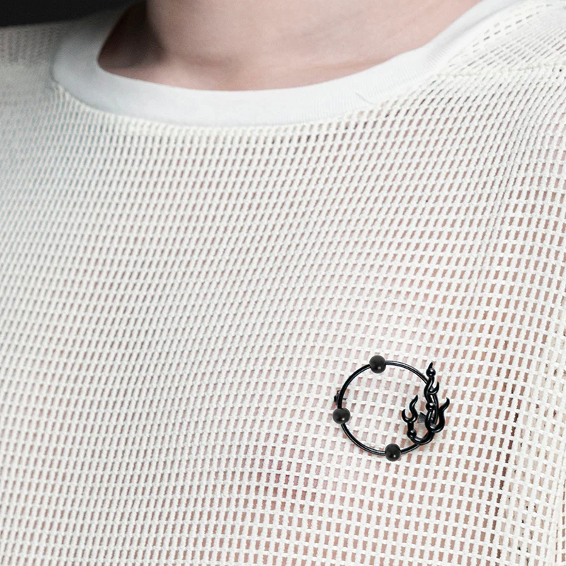 The Seven Deadly Sins- Lus Flame Shape Brooch - Image 3