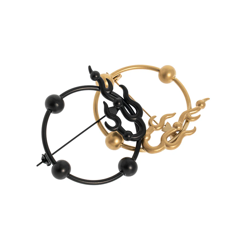 The Seven Deadly Sins- Lus Flame Shape Brooch - Image 4