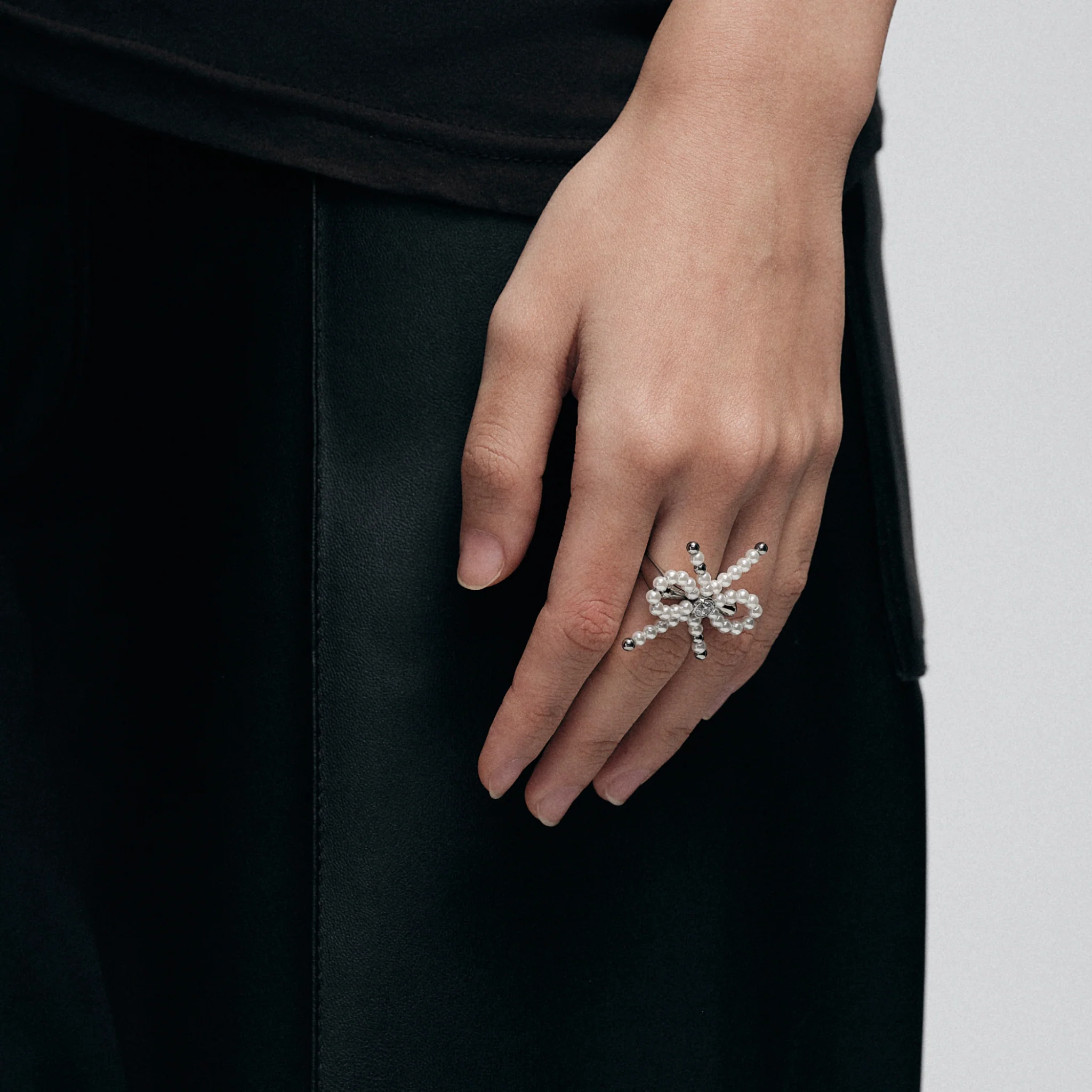 Bow Beaded Ring - Image 6