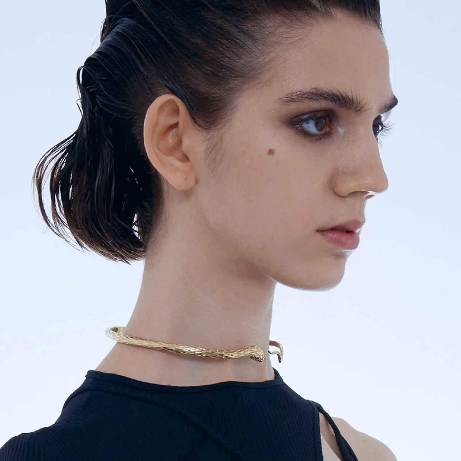 Bundle Sale Empty Town Snake Neck Ring Bangle Set - Image 5