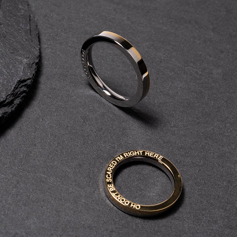 Bundle Sale Junior A Two-tone Ring Band Set - Image 5