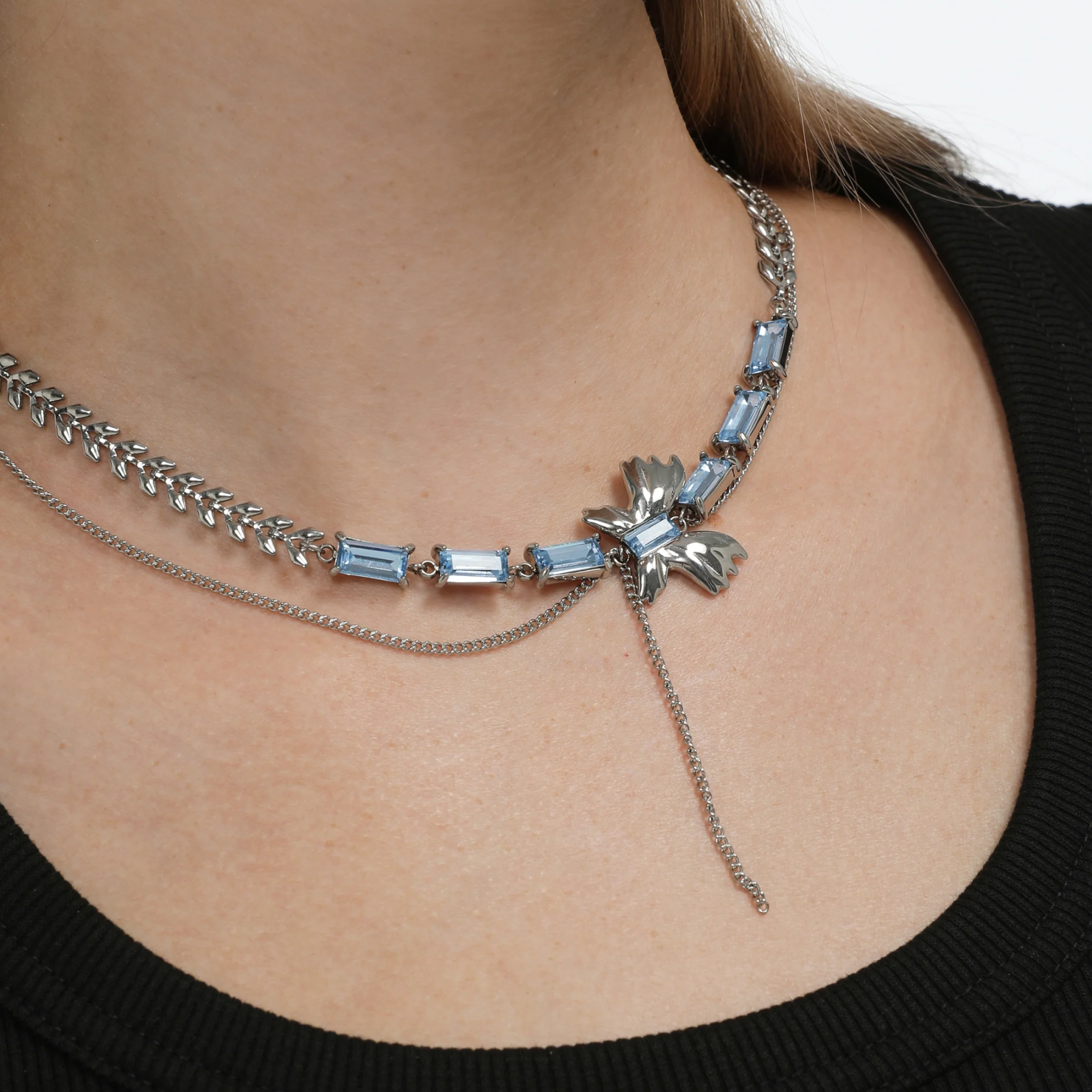 The X-Files Butterfly Tassel Decorated Necklace - Image 6