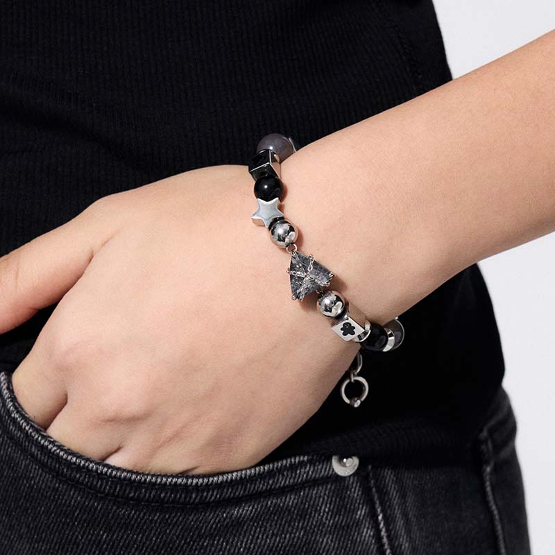 Christmas Tree Beaded Bracelet - Image 5