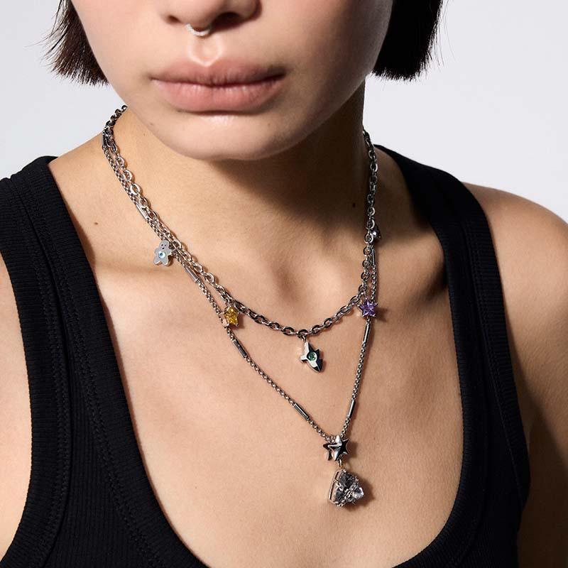 Christmas Tree Pendant Necklace - Image 4