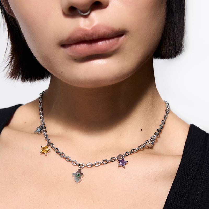Christmas Tree Pendant Necklace - Image 5