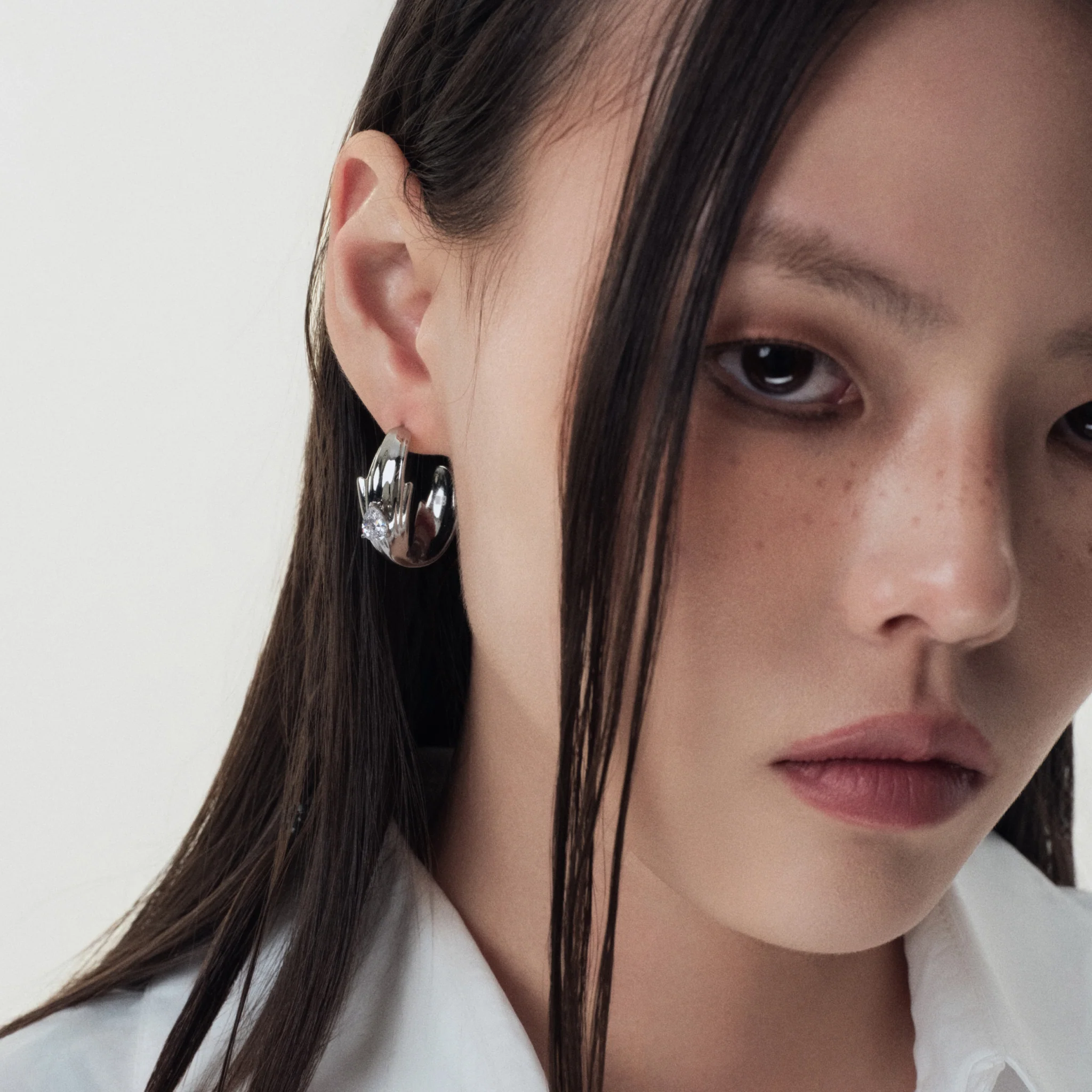 Convertible Double-Layer Petal Earrings - Image 6