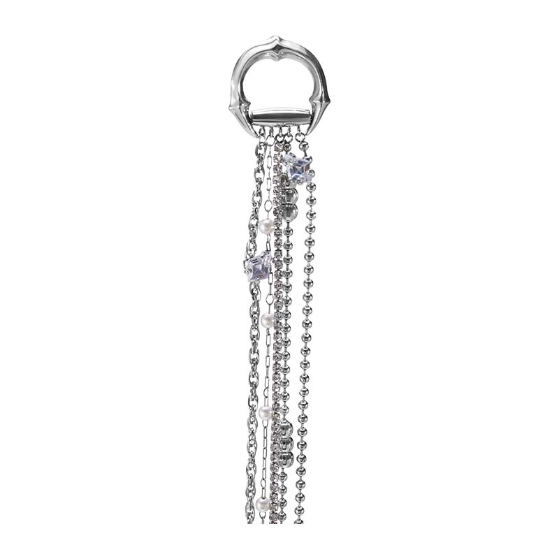Crescent Knight Beaded Necklace - Image 6