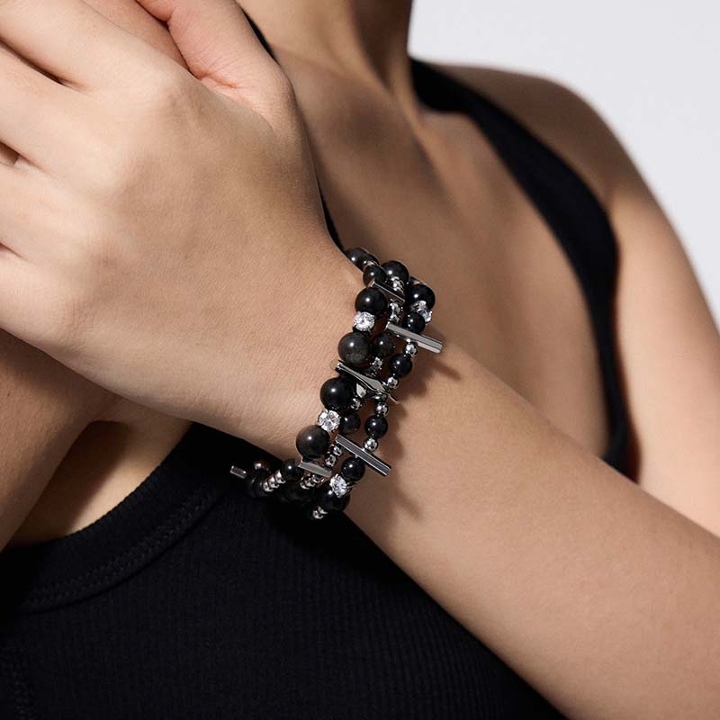 Crescent Knight Multi-Layer Bracelet - Image 5