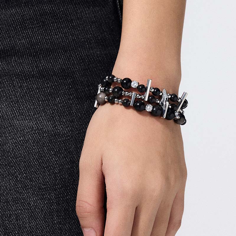 Crescent Knight Multi-Layer Bracelet - Image 6