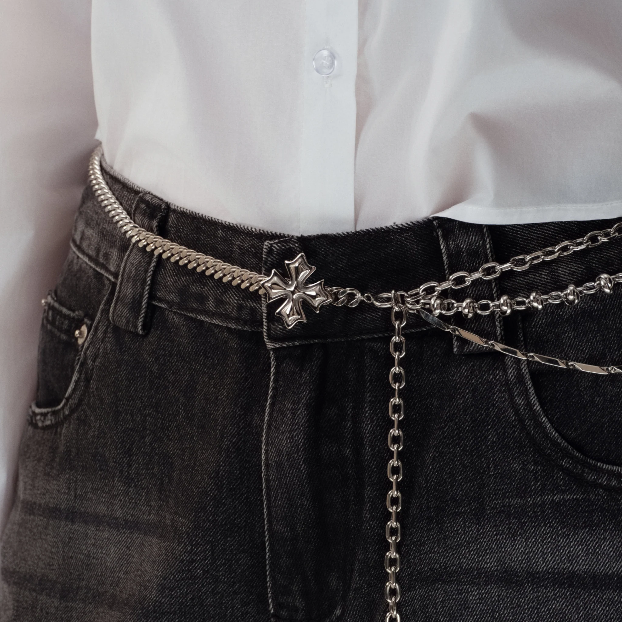 Crossflower Multi-Chain Belt - Image 6