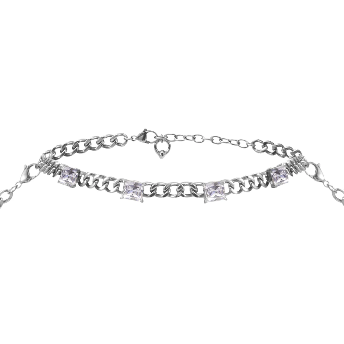 Crystal Decorated Choker & Body Chain - Image 3