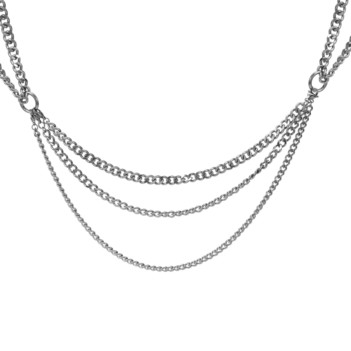 Crystal Decorated Choker & Body Chain - Image 4