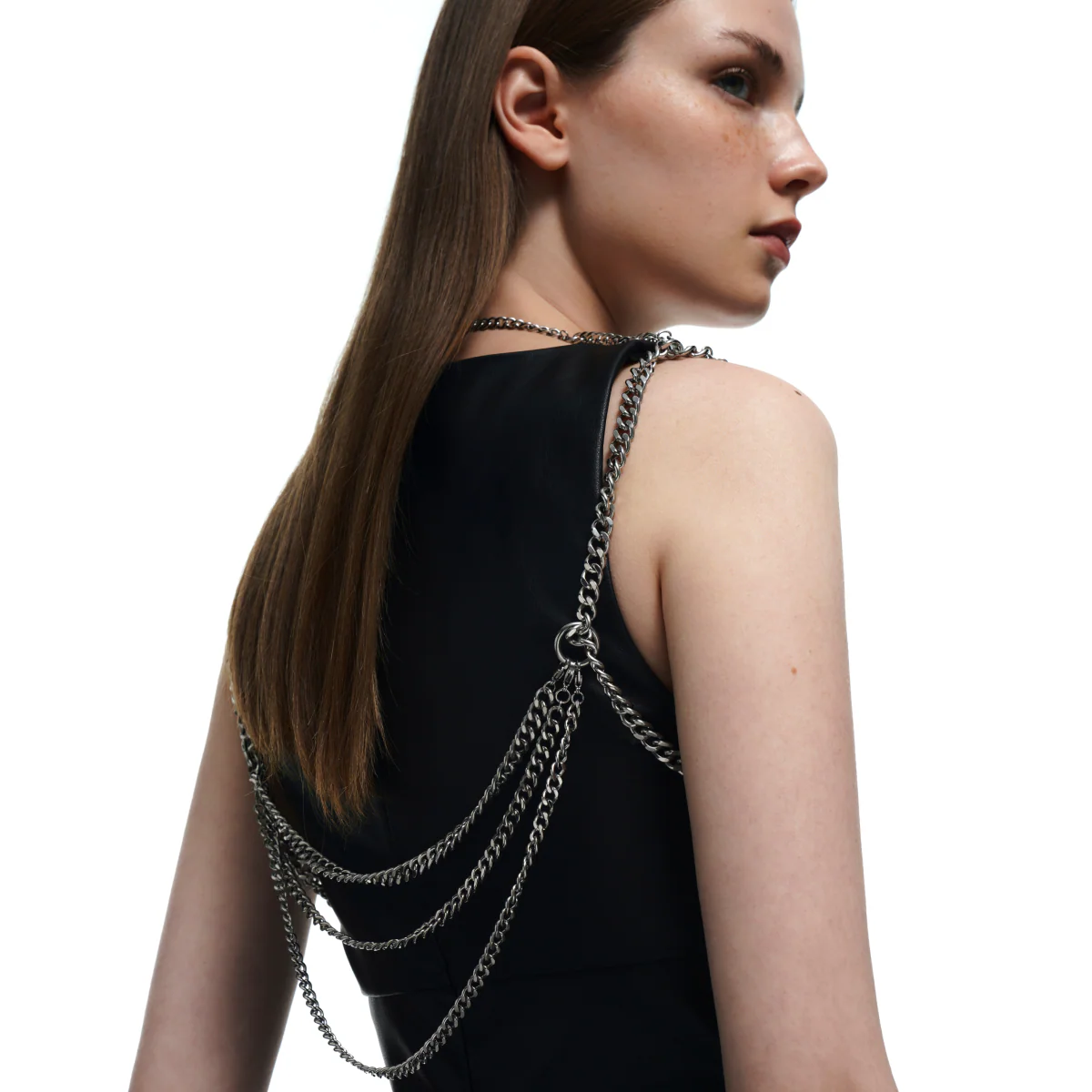 Crystal Decorated Choker & Body Chain - Image 6