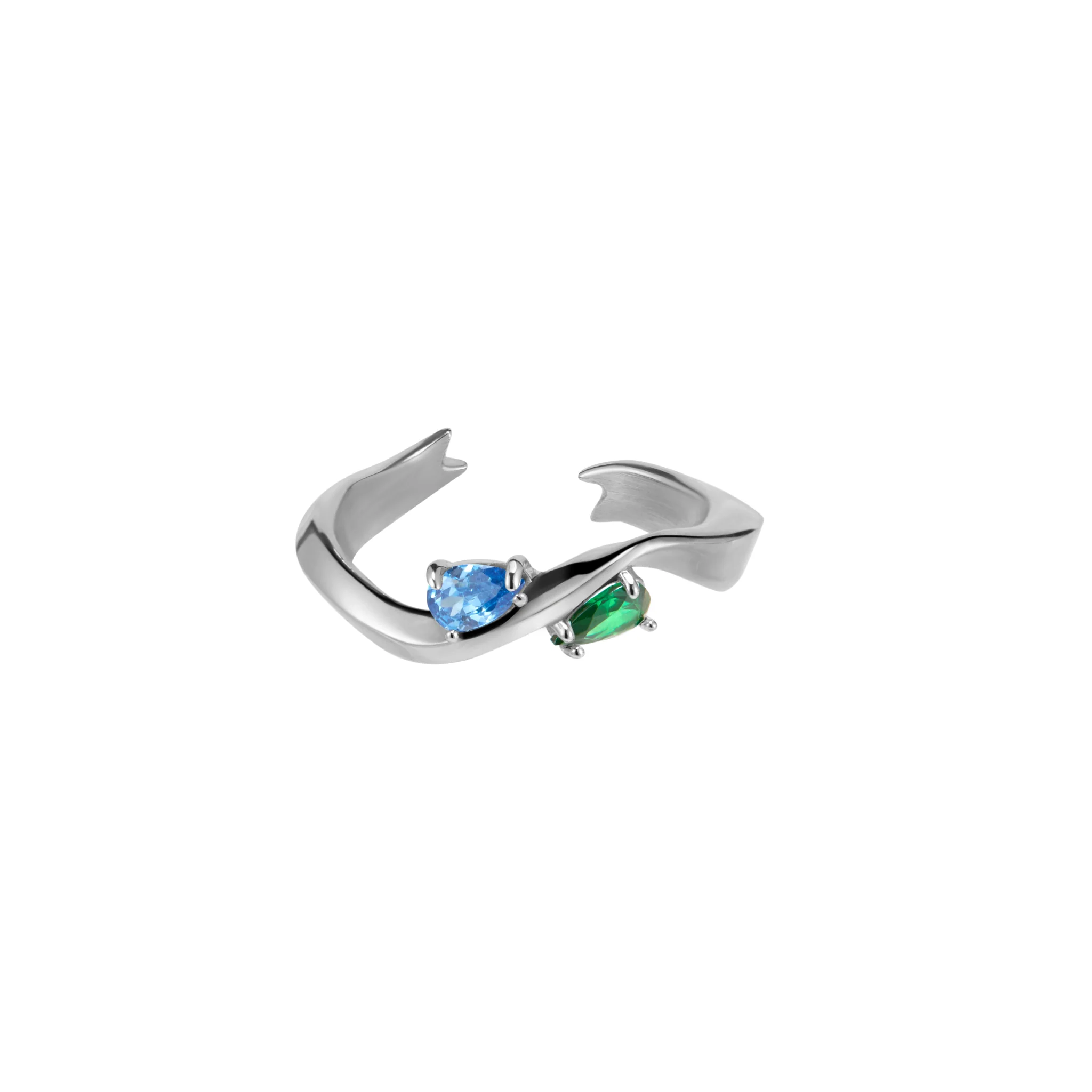 Crystal Ribbon Ring - Image 5