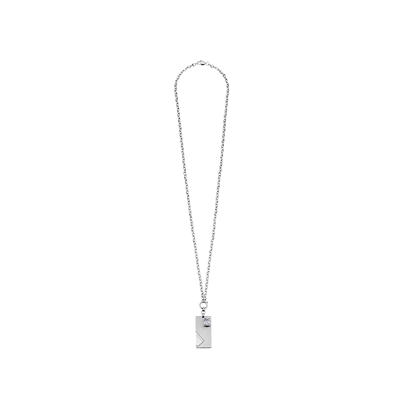 De Profundis Love Letter Charm Chain Necklace - Image 4