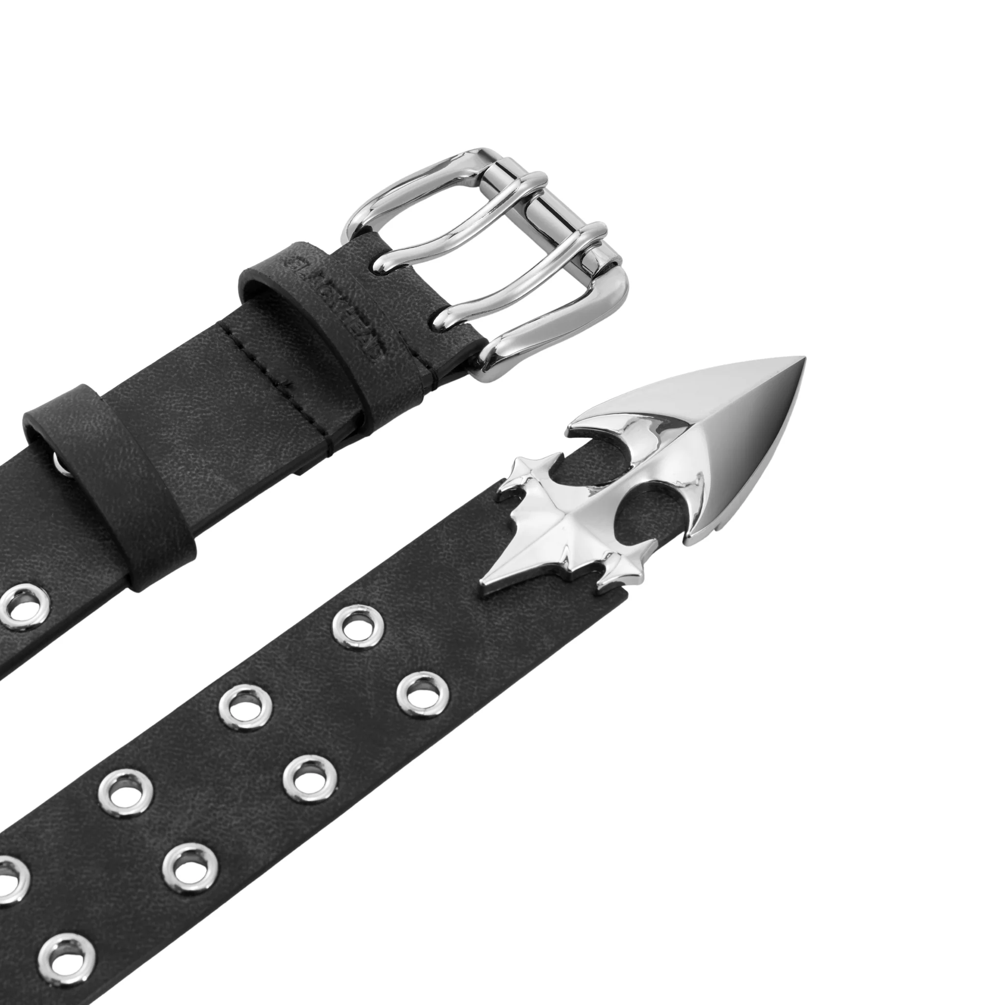 Double-Row Grommet Punk Belt - Image 5