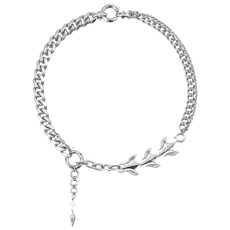 EDEN Three-dimensional Snake Bone Decorative Detachable Necklace/Bracelet/Earrings - Image 4