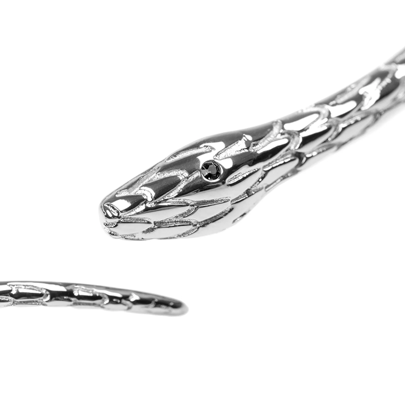 Empty Town-Snake Snake Palm Cuff - Image 4