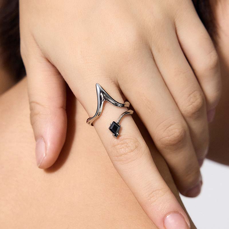Four-Point Star Armor Ring - Image 4