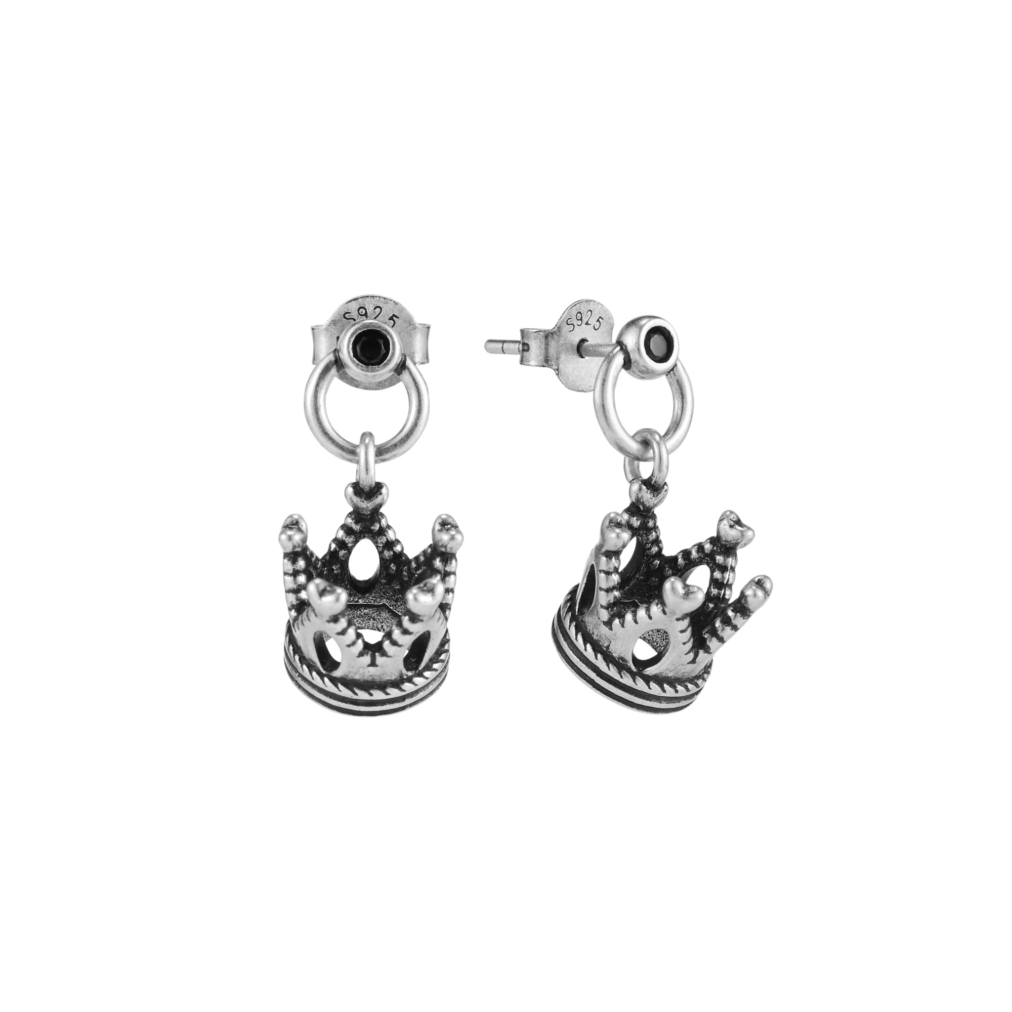 Fox Crown Drop Earring - Image 5