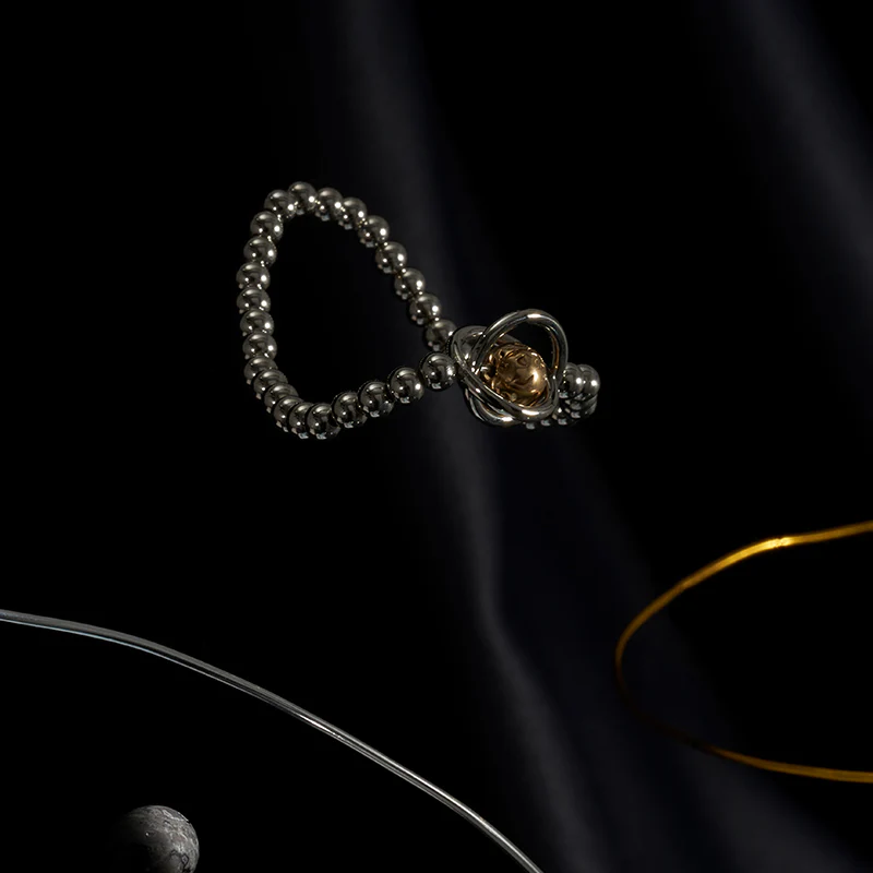 Georgium Sidus Bicolor Planet Shape Bracelet - Image 3