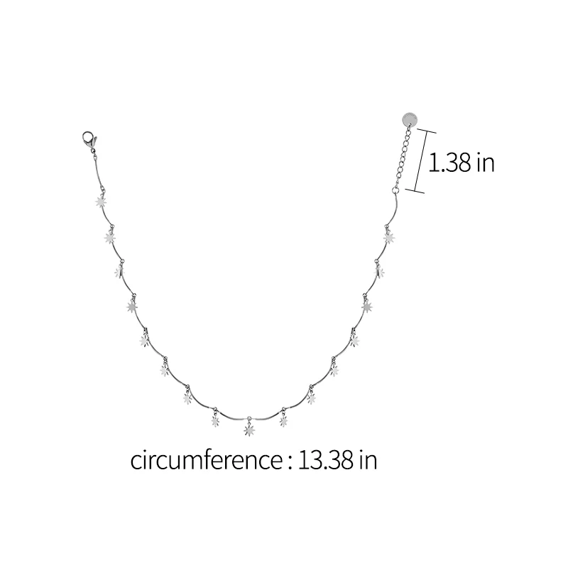Georgium Sidus Star Beads Shape Necklace - Image 3