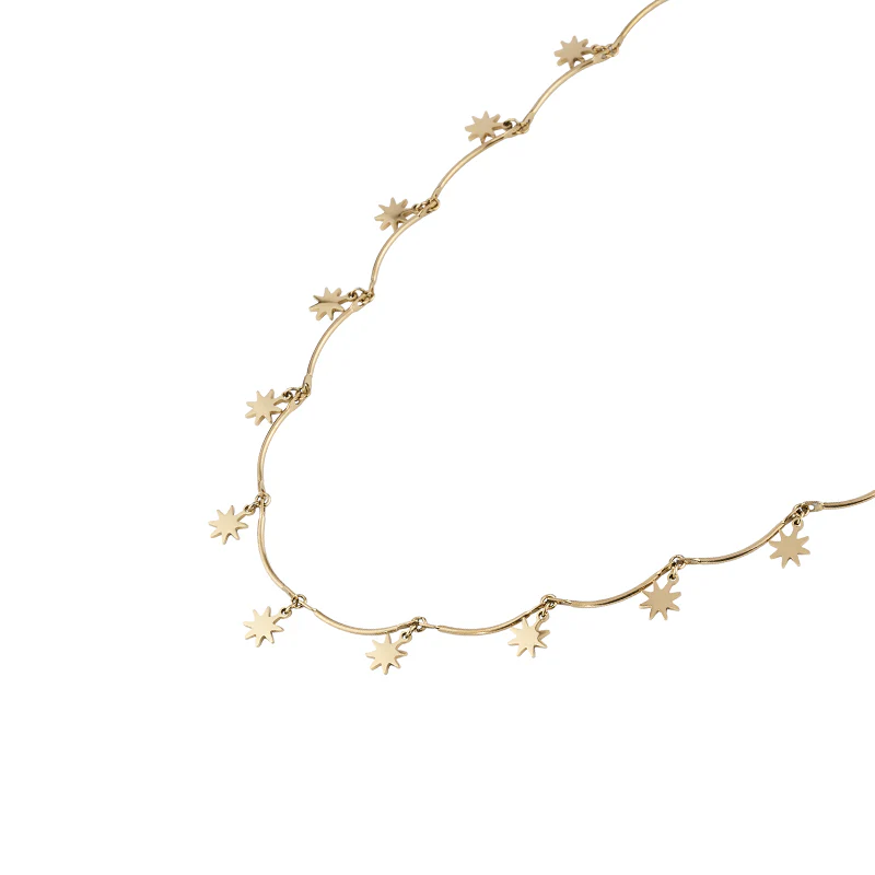 Georgium Sidus Star Beads Shape Necklace - Image 6
