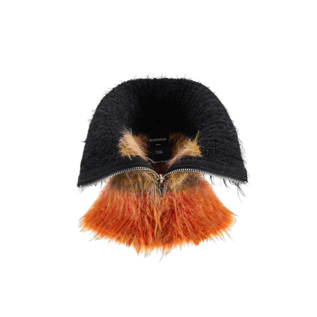 Gradient Color Zippered Neck Warmer - Image 6