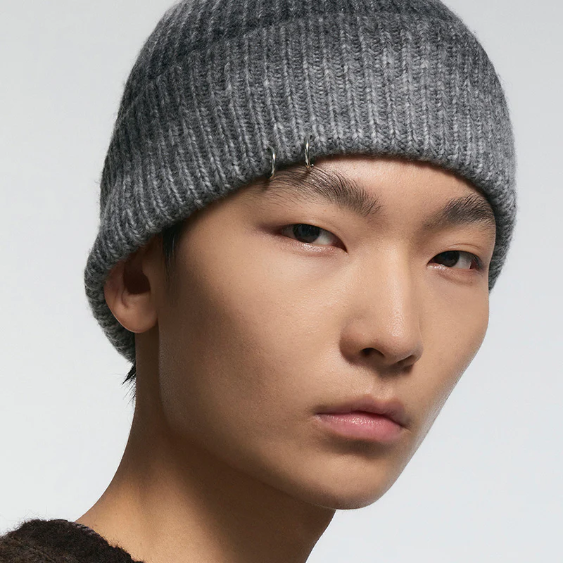 Gradient Knit Beanie - Image 3