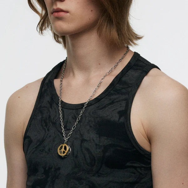 Hand Drum Sweater Necklace - Image 2