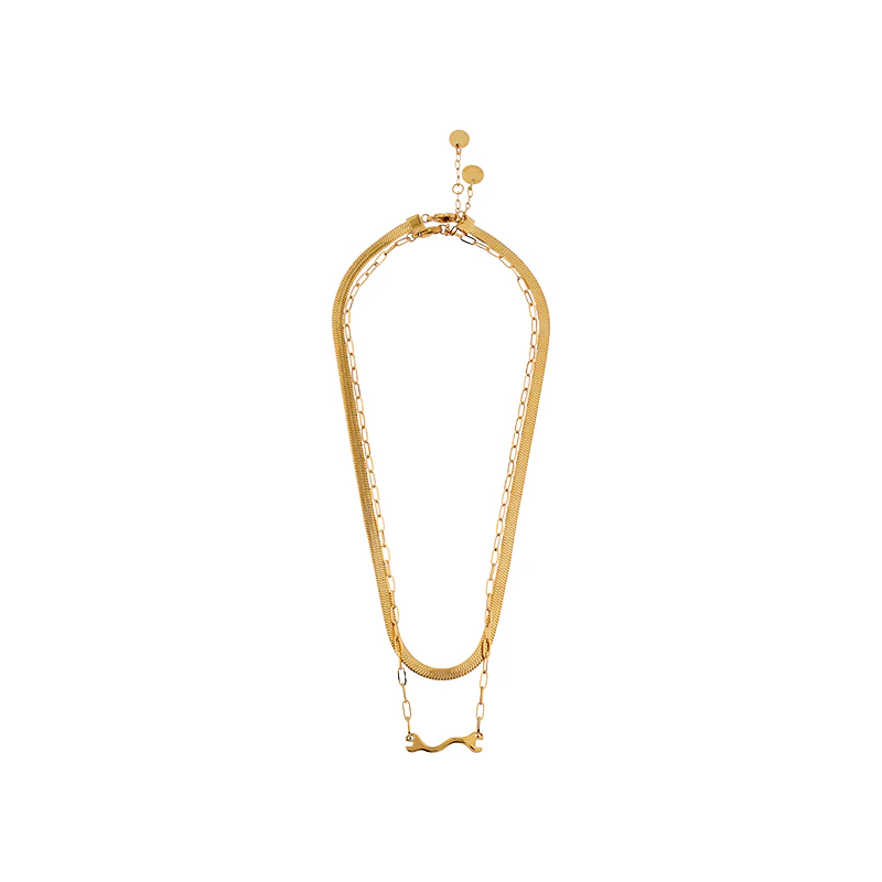 Hardware PlayStation Wrench Pendant Snake Chain Necklace Set - Image 4