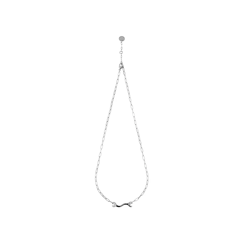 Hardware PlayStation Wrench Pendant Snake Chain Necklace Set - Image 5