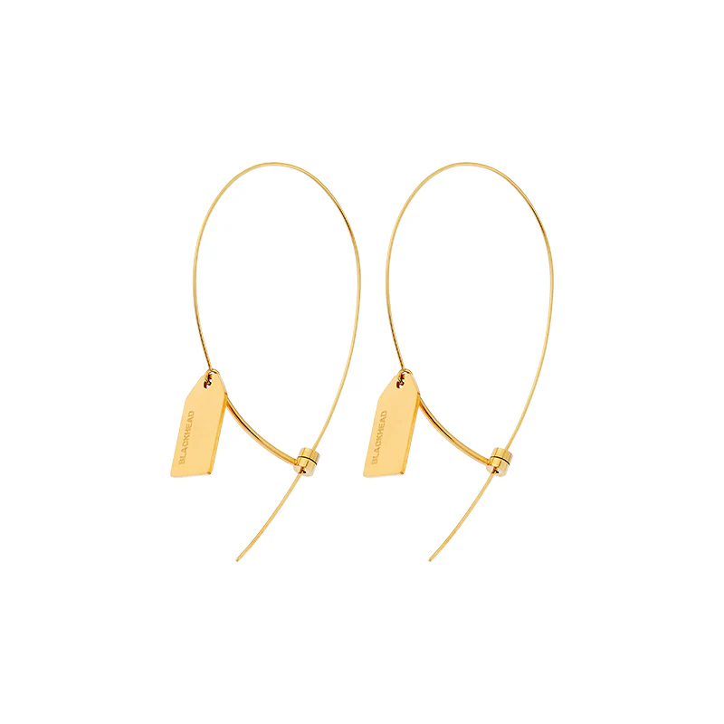 Hardware PlayStation Zip Tie Tag Earrings - Image 3
