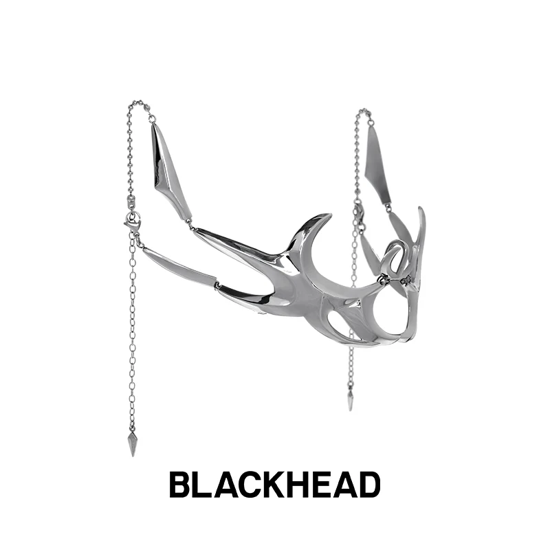 Intrusion Alien Face Jewelry/Lip Ring & Clip/Earring Set (Non-piercing) - Image 4